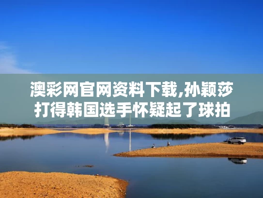 澳彩网官网资料下载,孙颖莎打得韩国选手怀疑起了球拍