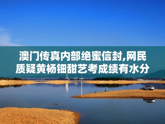 澳门传真内部绝蜜信封,网民质疑黄杨钿甜艺考成绩有水分